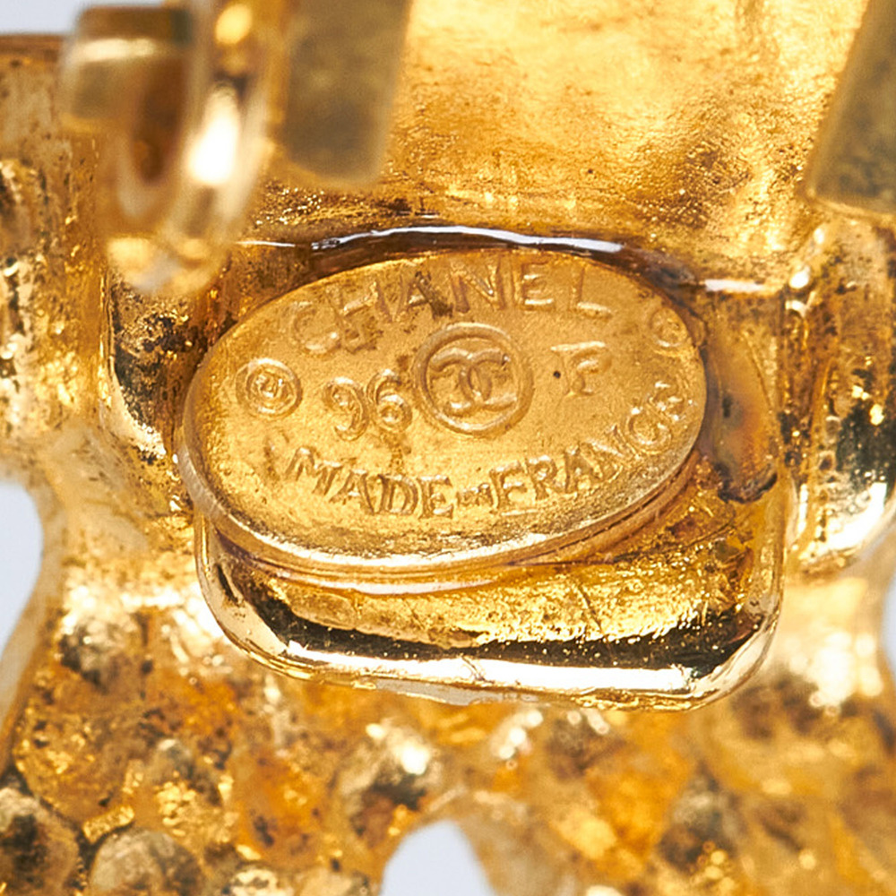 Pre-Loved Chanel CC Drop Earrings - Picture 3 of 7